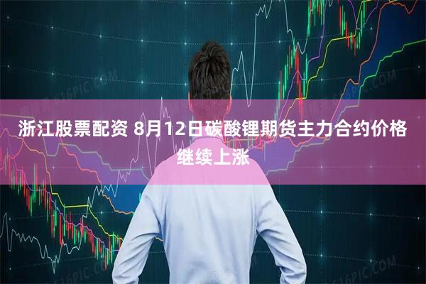 浙江股票配资 8月12日碳酸锂期货主力合约价格继续上涨